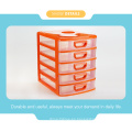 Buena calidad PP 5 capas archivador caja mini gabinete de almacenamiento de oficina para la venta